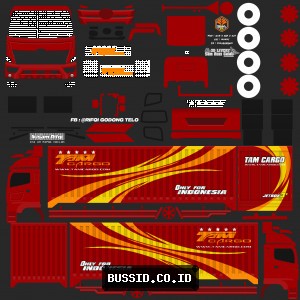 TAM Cargo Merah Kuning