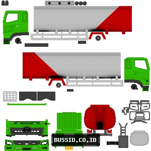 Hijau Putih Merah