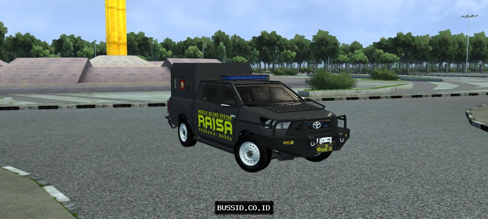 Toyota Hilux Sabhara Polisi