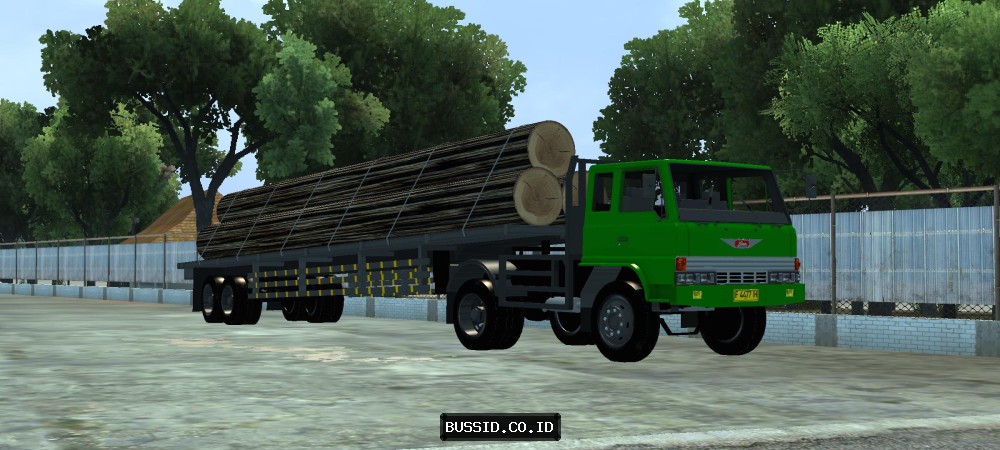 Hino Ranger Trailer Muat Kayu