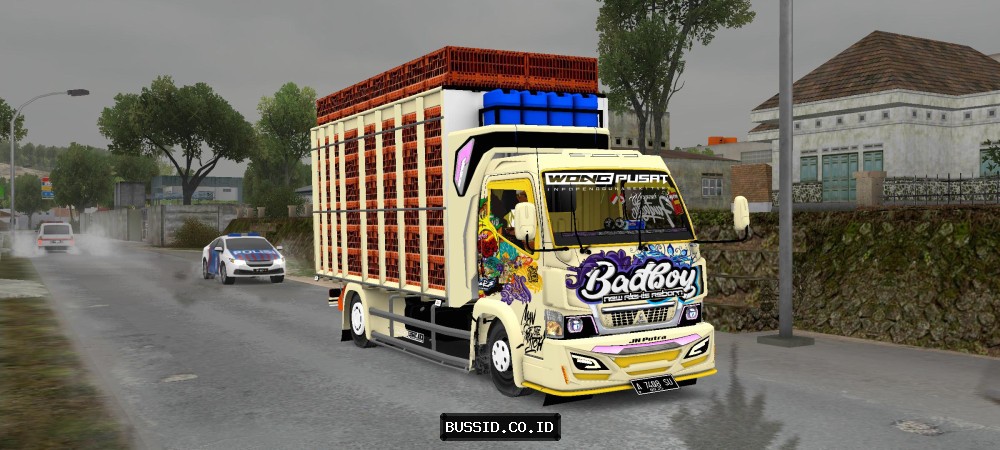 Canter Muat Ayam