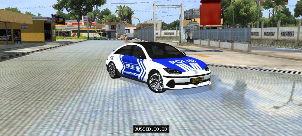 Hyundai Ioniq 6 2023 Police