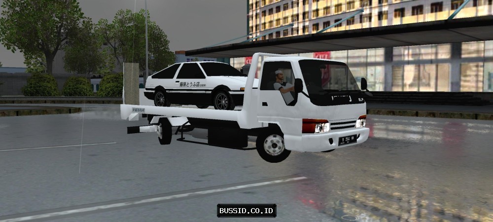 Isuzu Elf Towing