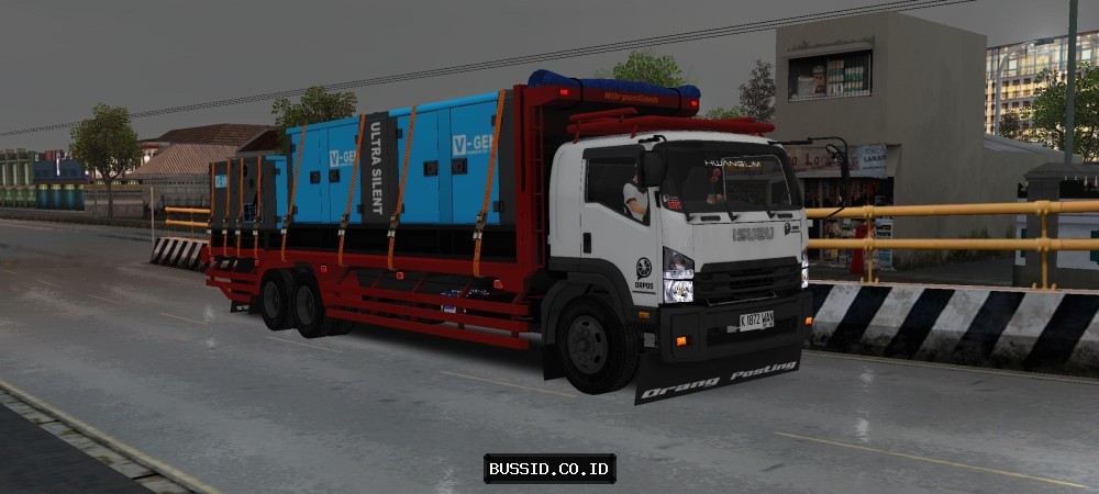 Isuzu Giga Muat Genset