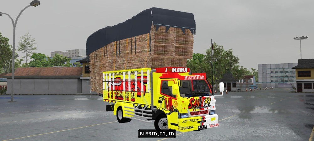 Canter Muat Kayu Gayor