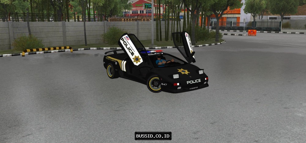 Lamborghini Diablo Police