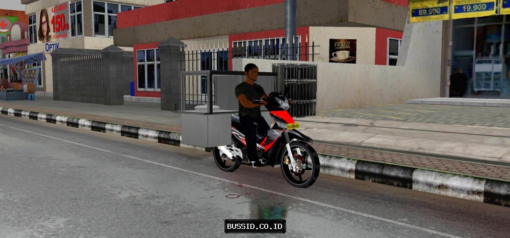 Honda Supra X 125 Gerobak