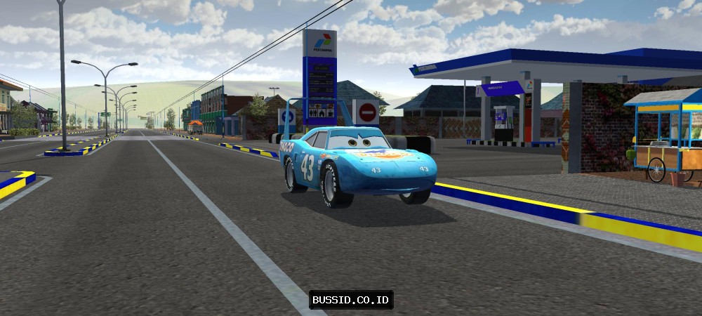 Cars The King Dinoco