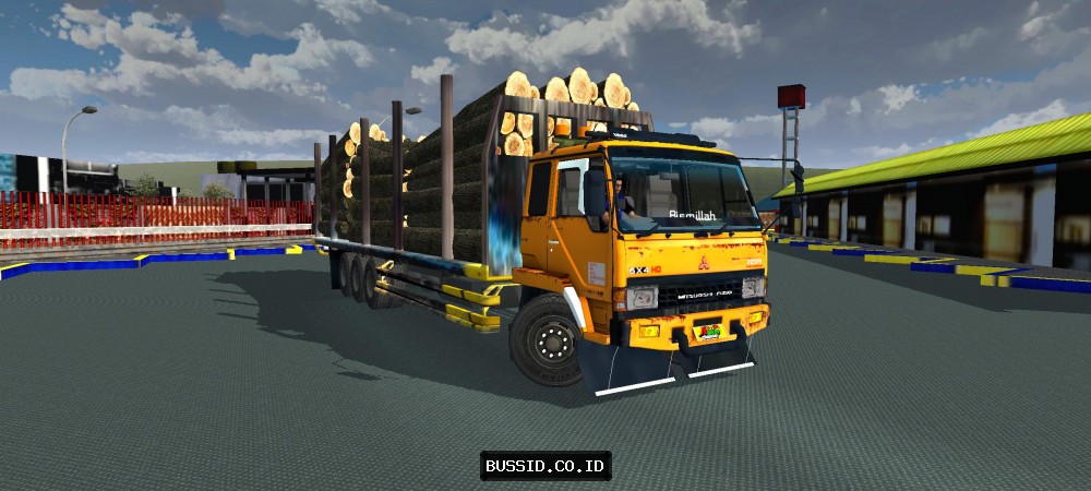 Fuso FN Tribal Muat Kayu