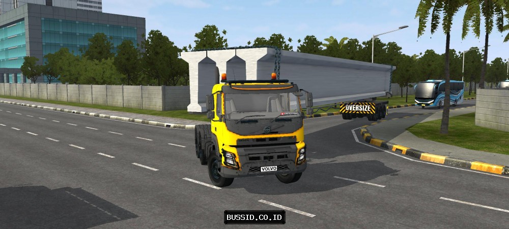 Volvo FMX Trailer Beton