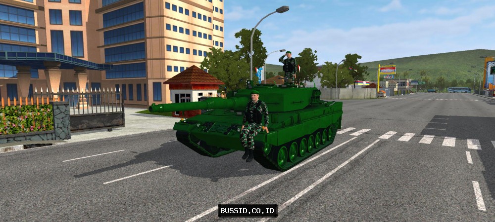 Tank Leopard 2A4 Spesial Kemerdekaan