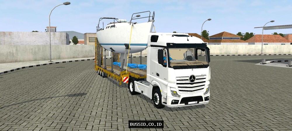 Mercedes Benz Actros 1863 Trailer Kapal