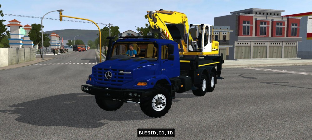 Mercedes Benz Zetros Excavator