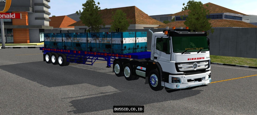 Mercedes Benz Axor Trailer Genset