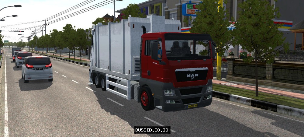 MAN TGS Trash Truck