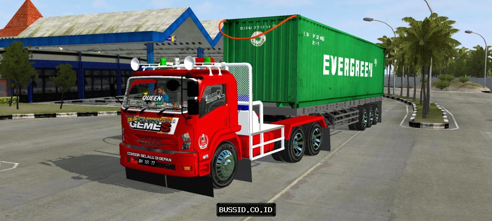 Isuzu Giga Trailer Kontainer