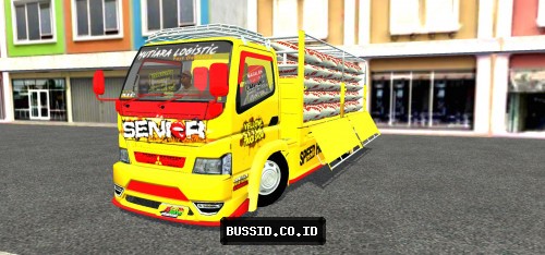 Canter Losbak Muat Beras