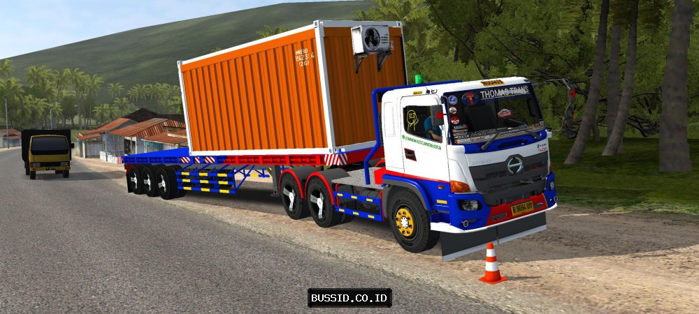 Hino 500 Trailer Kontainer