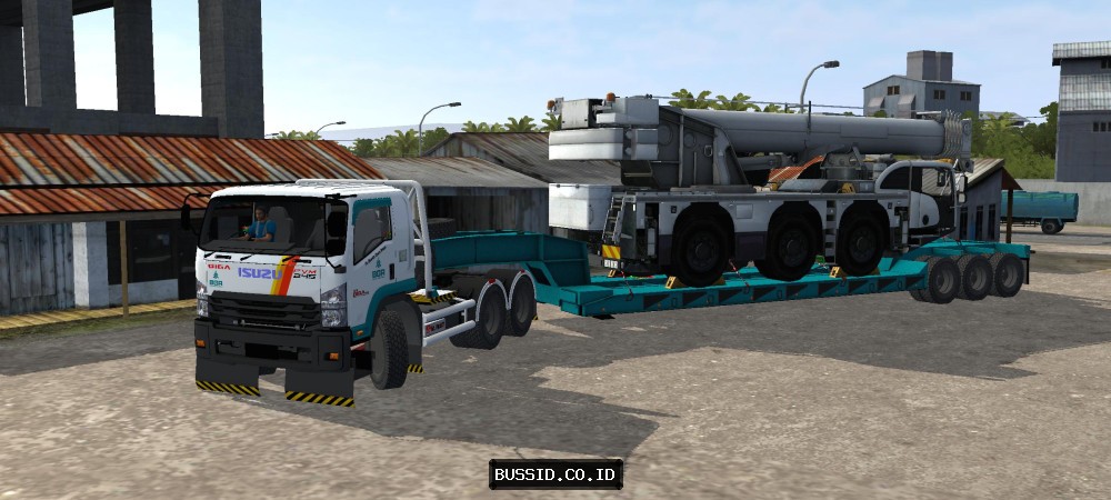 Isuzu Giga Trailer Crane