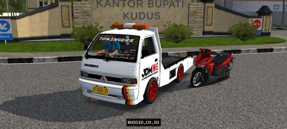 Mitsubishi T120SS Towing