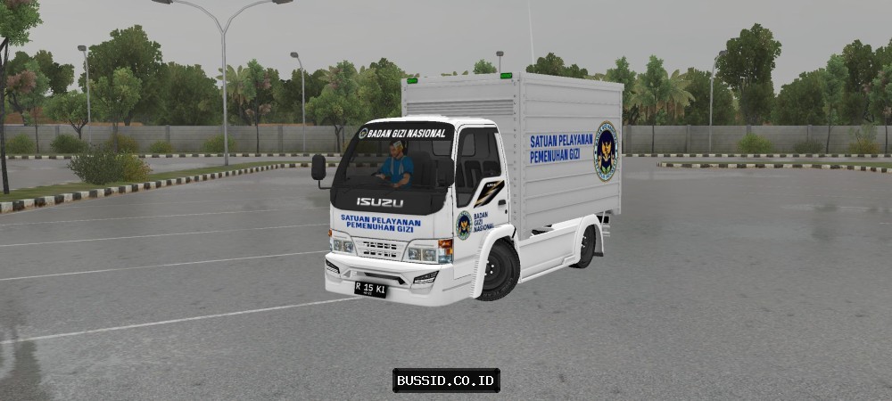 Isuzu NKR71 Engkel Box